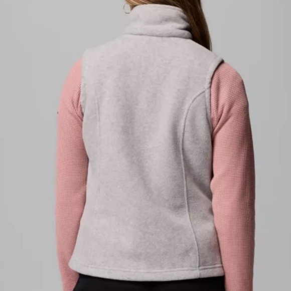 NWT Columbia Sportswear Company Benton Springs Cirrus Grey Heather Vest - Picture 5 of 6